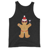 Gingerbread Circuit Man (Tank Top)-Christmas Tank Tops-Swish Embassy