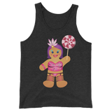 Gingerbread Drag Queen (Tank Top)-Christmas Tank Tops-Swish Embassy