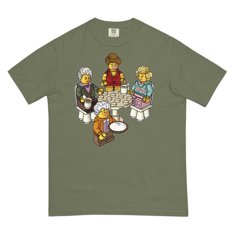 Golden Girls Blocks (Boxy Tee)-Boxy T-Shirt-Swish Embassy