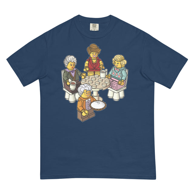 Golden Girls Blocks (Boxy Tee)-Boxy T-Shirt-Swish Embassy