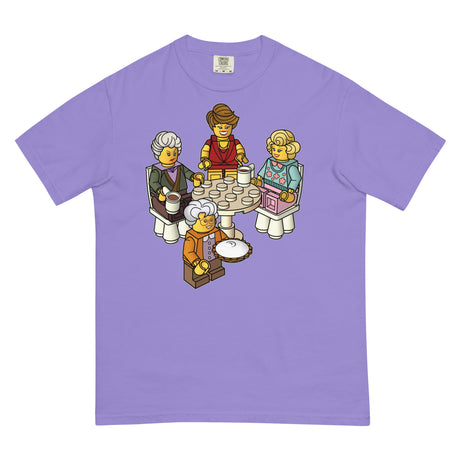 Golden Girls Blocks (Boxy Tee)-Boxy T-Shirt-Swish Embassy