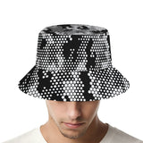 Halftone Camo (Allover Bucket Hat)-Allover Bucket Hat-Swish Embassy