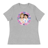 Happy Days are Here Again (Women's Relaxed T-Shirt)-Women's T-Shirts-Swish Embassy