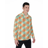 Hexa Gone (Long Sleeve Button Shirt)-Long Sleeve Button Shirts-Swish Embassy