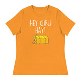 Hey Girl Hay (Women's Relaxed T-Shirt)-Women's T-Shirts-Swish Embassy