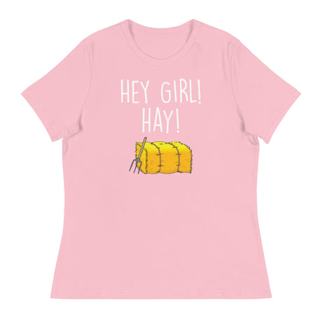 Hey Girl Hay (Women's Relaxed T-Shirt)-Women's T-Shirts-Swish Embassy