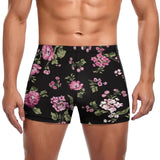 Hint of Floral (Square Cut Trunks)-Square Cut Trunks-Swish Embassy