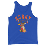 Horny (Tank Top)-Christmas Tank Tops-Swish Embassy