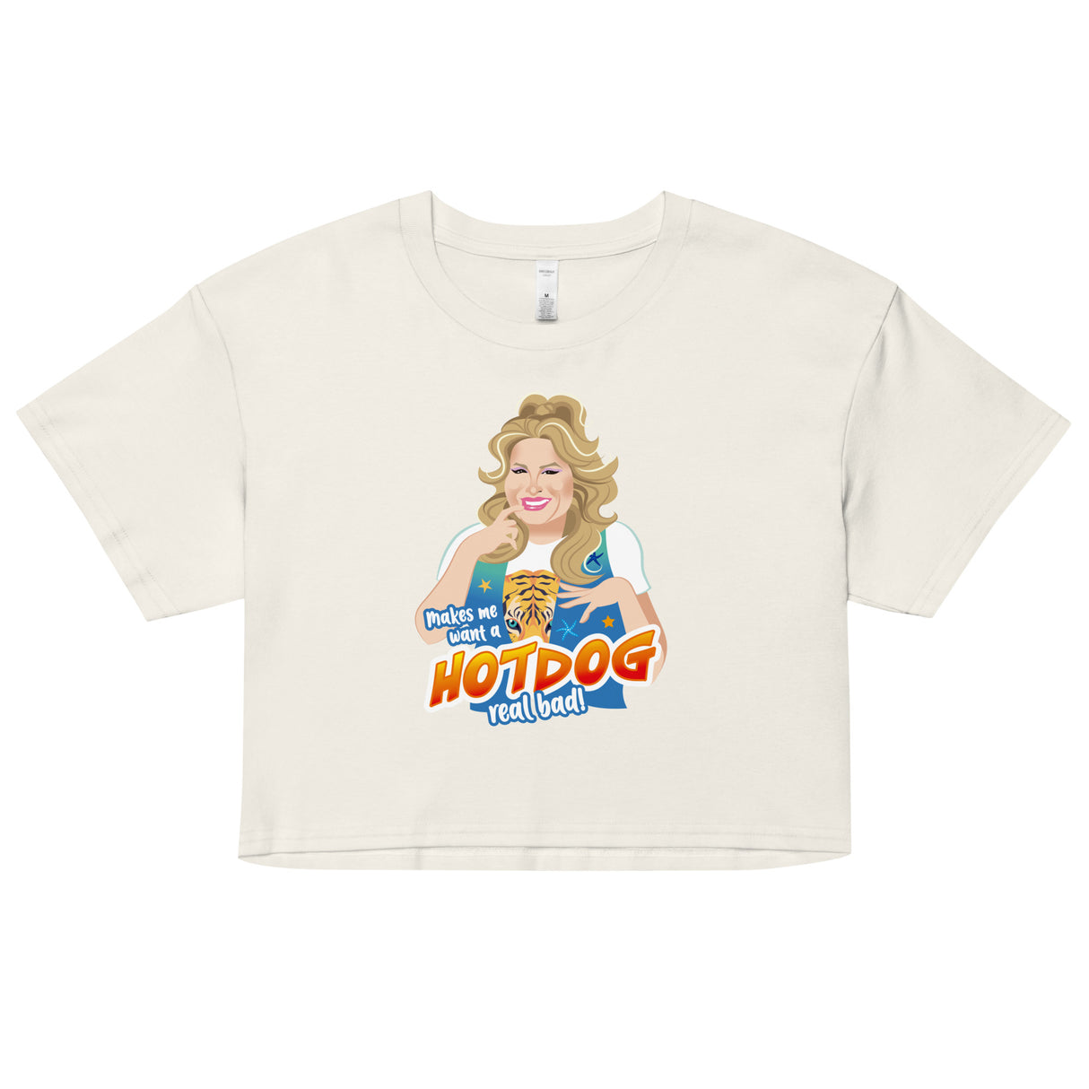 Hot Dog (Crop Top)-Crop Top-Swish Embassy