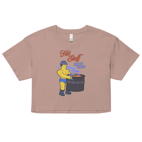 Hot Stuff Comin’ Thru (Crop Top)-Crop Top-Swish Embassy