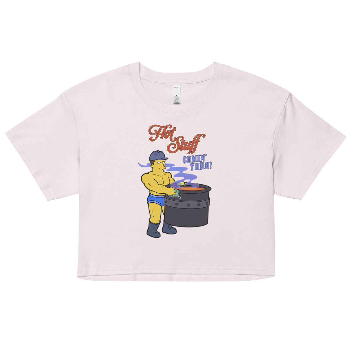 Hot Stuff Comin’ Thru (Crop Top)-Crop Top-Swish Embassy
