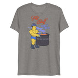 Hot Stuff Comin’ Thru (Triblend)-Triblend T-Shirt-Swish Embassy