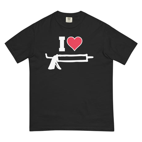 I Love Caulk (Boxy Tee)-Boxy T-Shirt-Swish Embassy