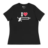 I Love Caulk (Women's Relaxed T-Shirt)-Women's T-Shirts-Swish Embassy