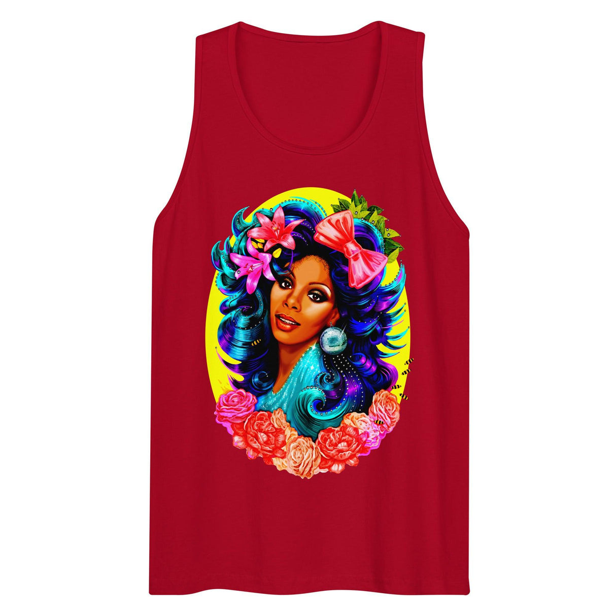 I Work Hard for My Wardrobe (Tank Top)-Tank Top-Swish Embassy