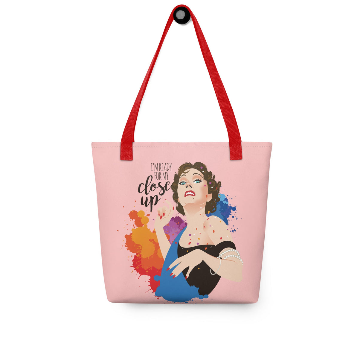 I'm Ready for my Closeup (Tote bag)-Bags-Swish Embassy