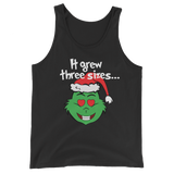 It Grew Three Sizes (Tank Top)-Christmas Tank Tops-Swish Embassy