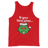 It Grew Three Sizes (Tank Top)-Christmas Tank Tops-Swish Embassy