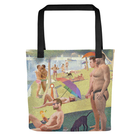 La Grande Jock (Tote bag)-Bags-Swish Embassy