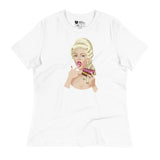 Let Them Eat Cake (Women's Relaxed T-Shirt)-Women's T-Shirts-Swish Embassy