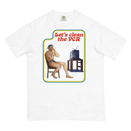 Let'S Clean The Vcr (Boxy Tee)-Boxy T-Shirt-Swish Embassy