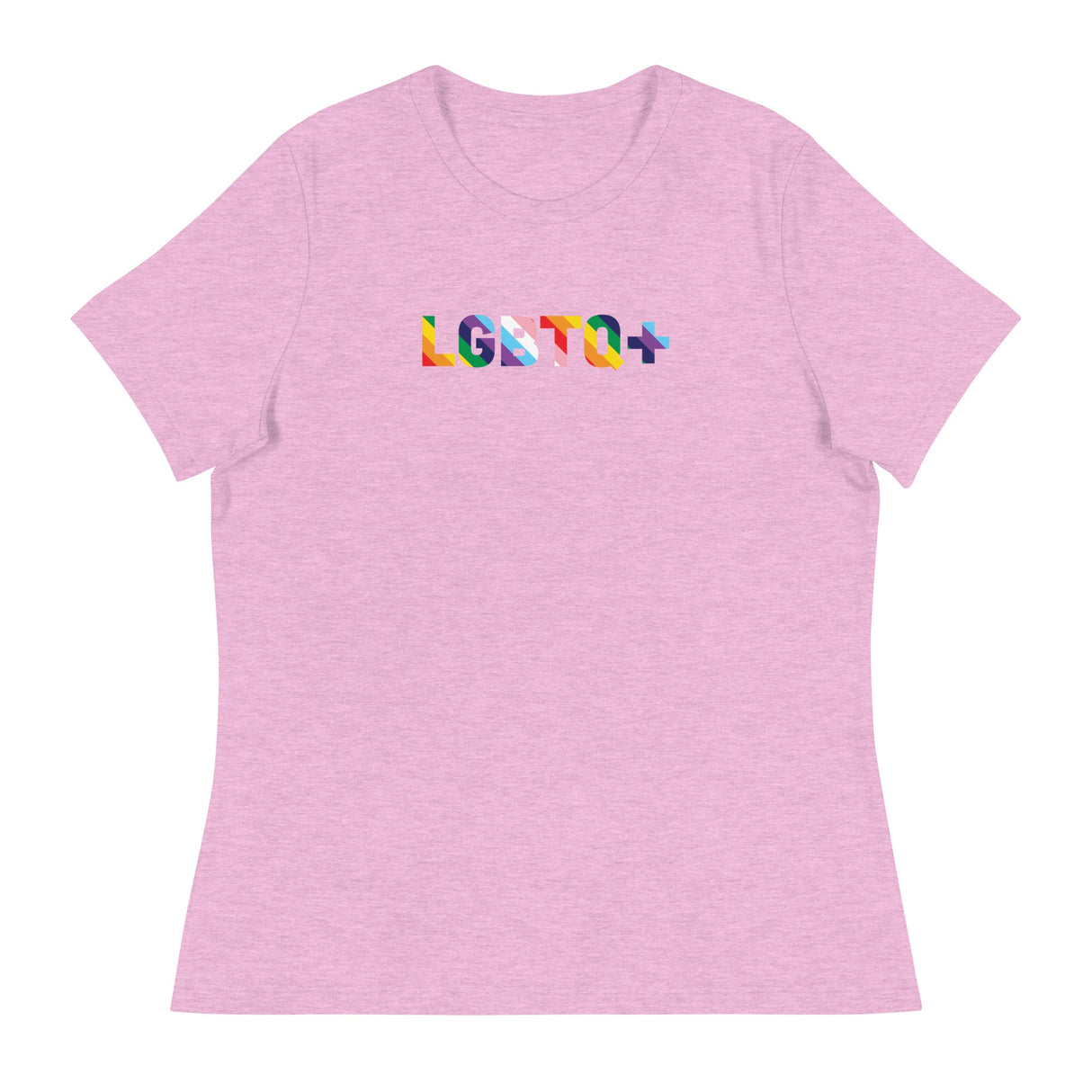 LGBTQ+ (Women's Relaxed T-Shirt)-Women's T-Shirts-Swish Embassy