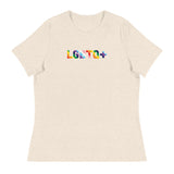 LGBTQ+ (Women's Relaxed T-Shirt)-Women's T-Shirts-Swish Embassy