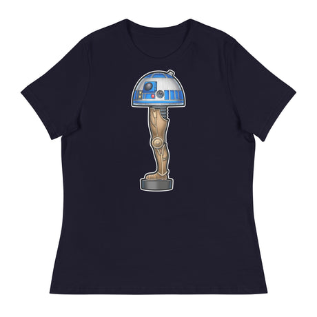 Light Droid (Women's Relaxed T-Shirt)-Women's T-Shirts-Swish Embassy