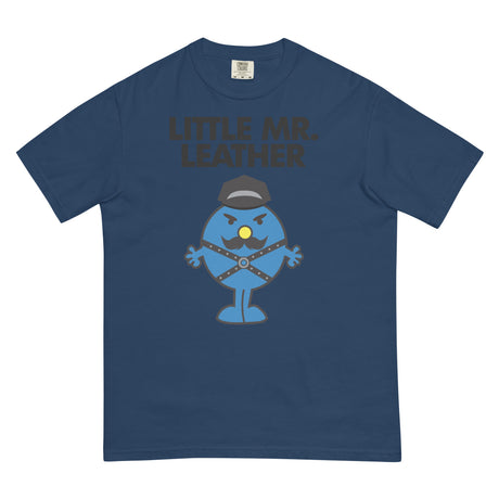 Little Mr. Leather (Boxy Tee)-Boxy T-Shirt-Swish Embassy