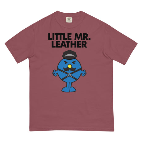 Little Mr. Leather (Boxy Tee)-Boxy T-Shirt-Swish Embassy