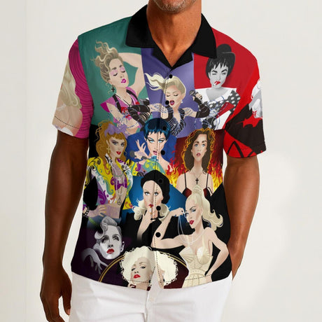 Material Girl (Cotton Button Shirt)-Cotton Button Shirt-Swish Embassy