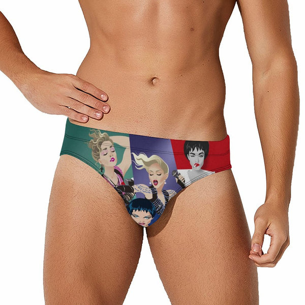 Material Girl — Swim Briefs