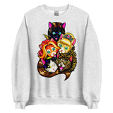 Meow Tell Me What You Want (Sweatshirt)-Sweatshirt-Swish Embassy