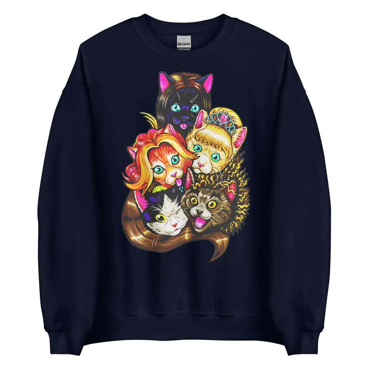 Meow Tell Me What You Want (Sweatshirt)-Sweatshirt-Swish Embassy