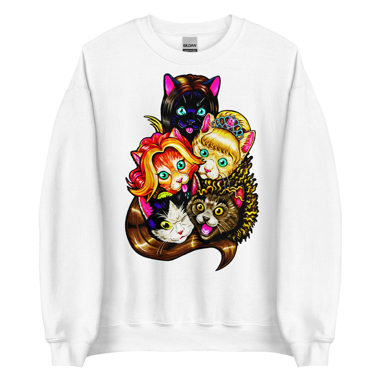 Meow Tell Me What You Want (Sweatshirt)-Sweatshirt-Swish Embassy