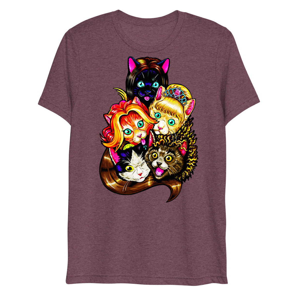 Meow Tell Me What You Want (Triblend)-Triblend T-Shirt-Swish Embassy