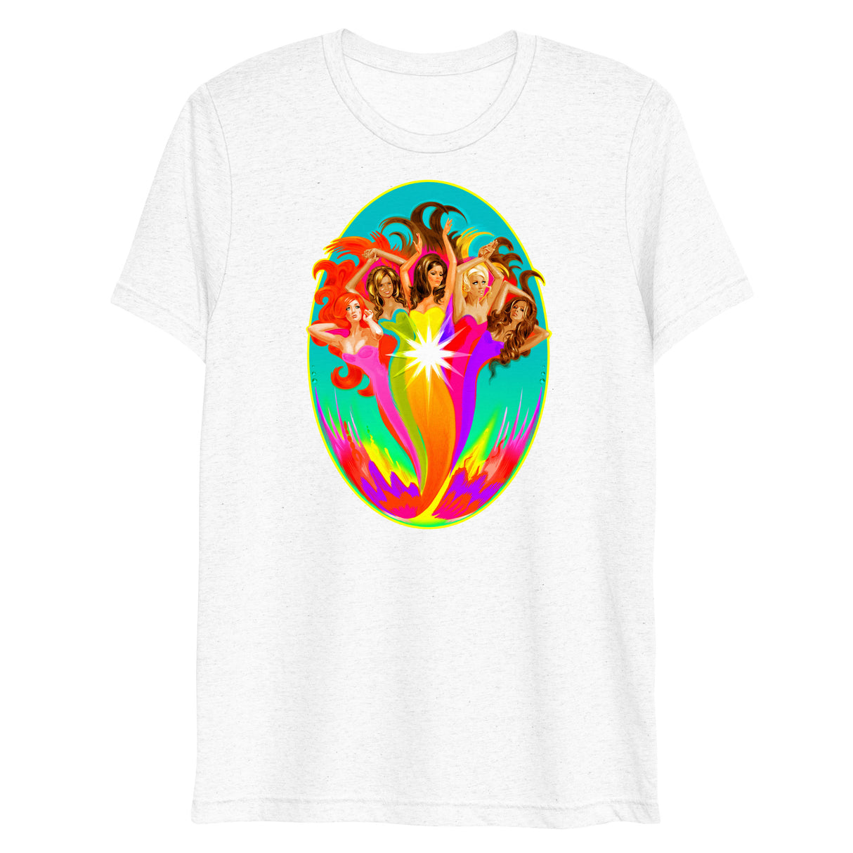 Mer-Girls Aloud (Triblend)-Triblend T-Shirt-Swish Embassy