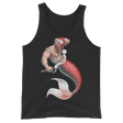 Merman Christmas (Tank Top)-Christmas Tank Tops-Swish Embassy