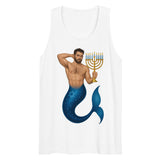 Mermenorah (Tank top)-Christmas Tank Tops-Swish Embassy