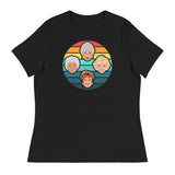 Miami Sunset (Women's Relaxed T-Shirt)-Women's T-Shirts-Swish Embassy