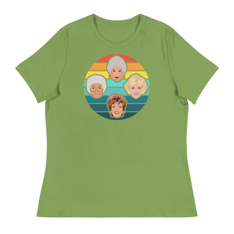 Miami Sunset (Women's Relaxed T-Shirt)-Women's T-Shirts-Swish Embassy