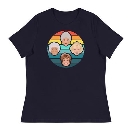 Miami Sunset (Women's Relaxed T-Shirt)-Women's T-Shirts-Swish Embassy