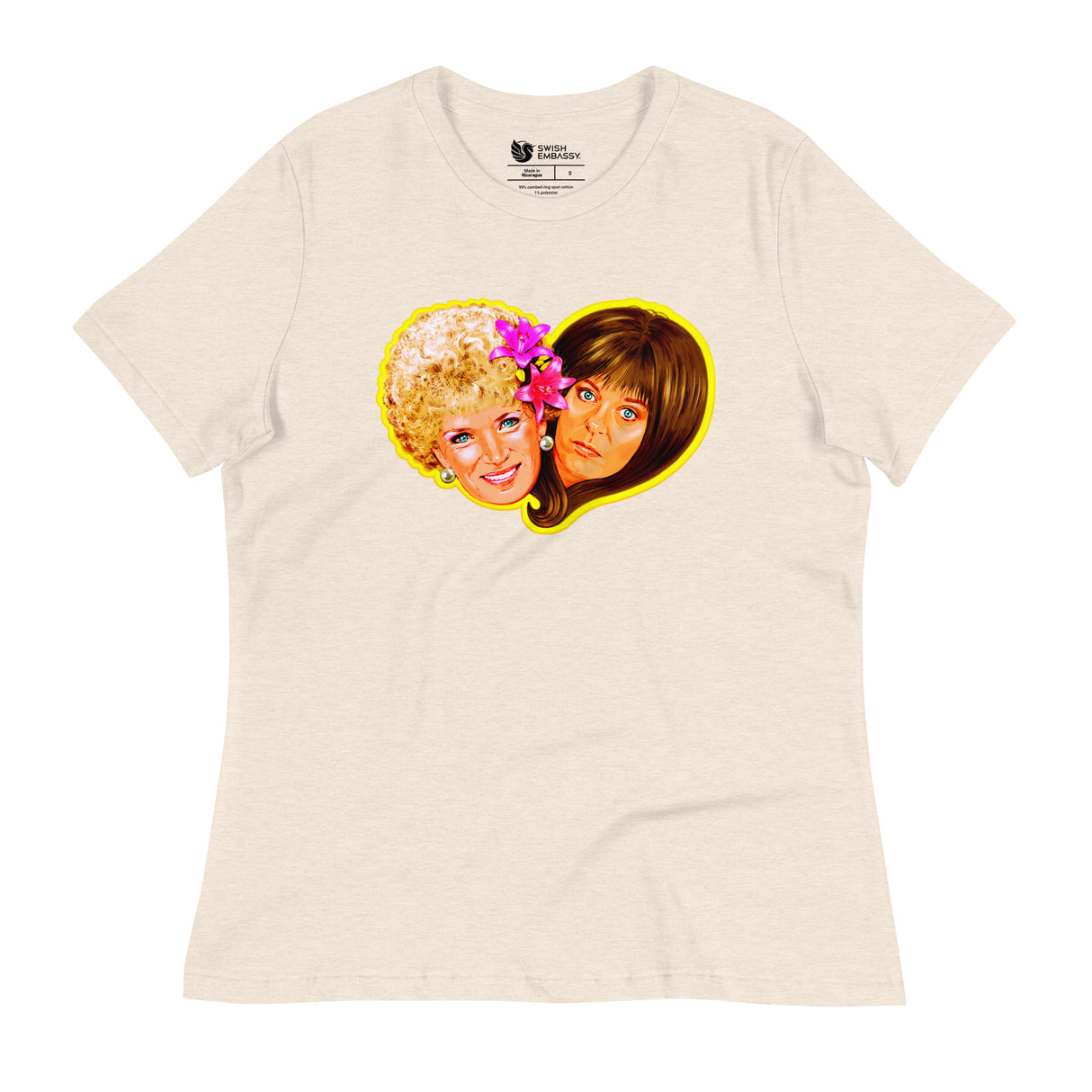Noice Different Unusual (Women's Relaxed T-Shirt)-Women's T-Shirts-Swish Embassy