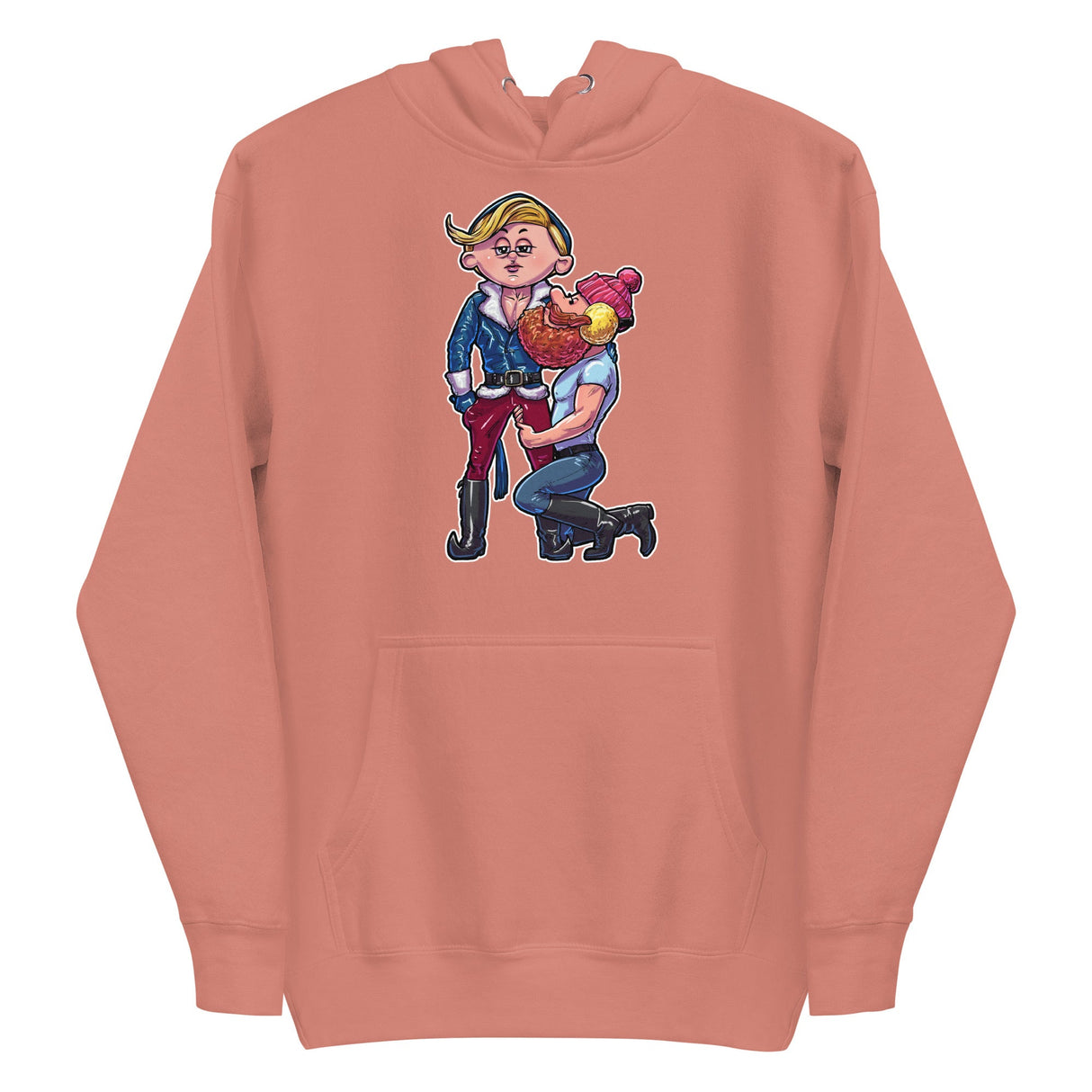 North Pole's Top Elf (Hoodie)-Christmas Hoodies-Swish Embassy