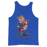 North Pole's Top Elf (Tank Top)-Christmas Tank Tops-Swish Embassy