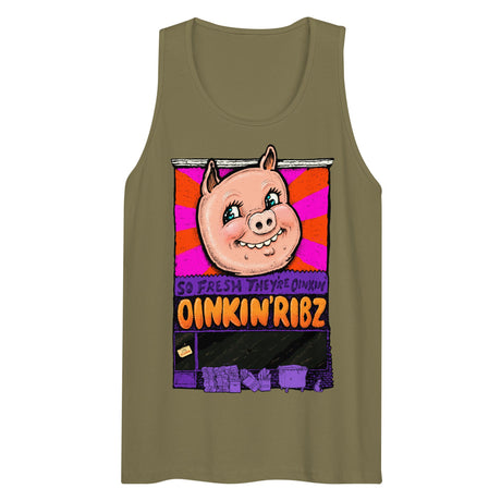 Oinkin Ribs (Tank Top)-Tank Top-Swish Embassy