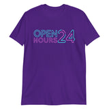 Open 24 Hours-T-Shirts-Swish Embassy
