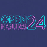 Open 24 Hours-T-Shirts-Swish Embassy