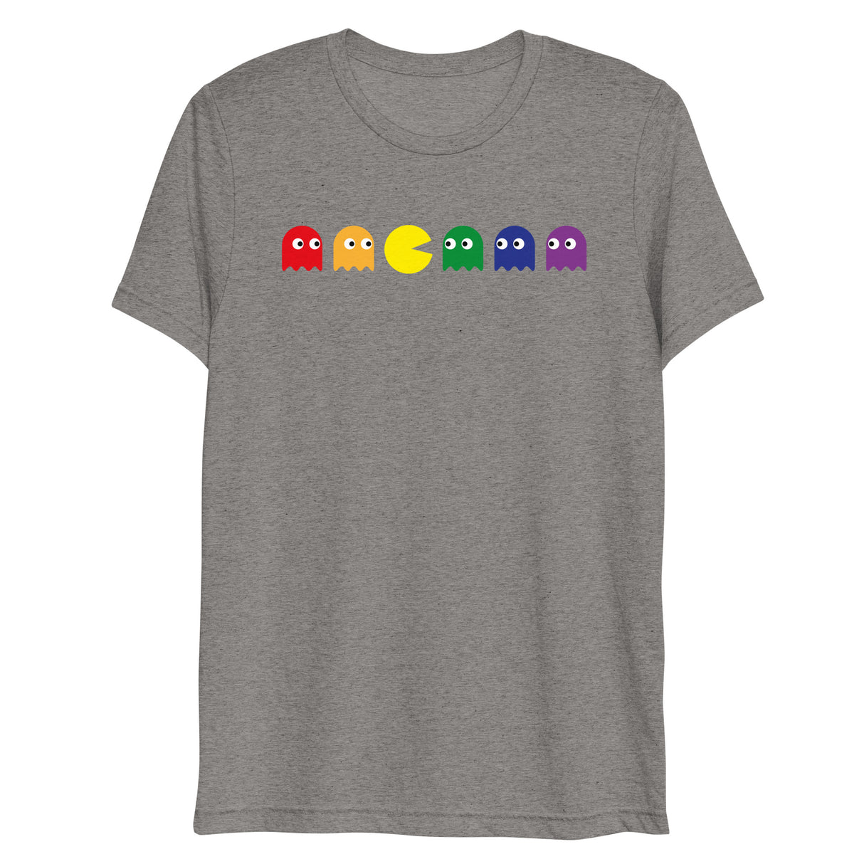 Pac Man Pride (Triblend)-Triblend T-Shirt-Swish Embassy