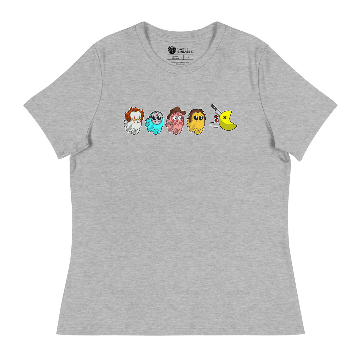 Pac'd with Fear (Women's Relaxed T-Shirt)-Women's T-Shirts-Swish Embassy